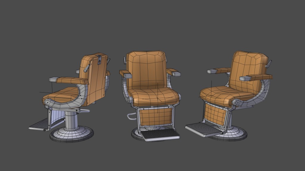 barber chair  preview image 3